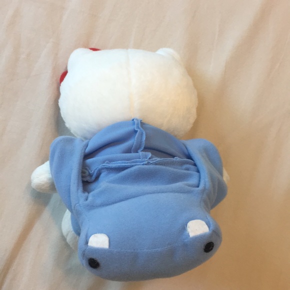 VTG 2003 Hello Kitty Plushie with Hippo Costume - Picture 8 of 8